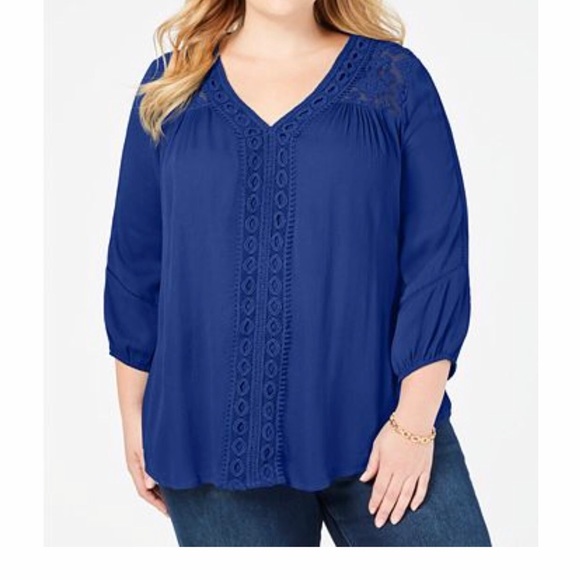 Jahn Paul Richard Tops - Jahn Paul Richard blue Blouse 💠 NWT